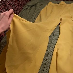 ZARA Banana Bell Bottoms